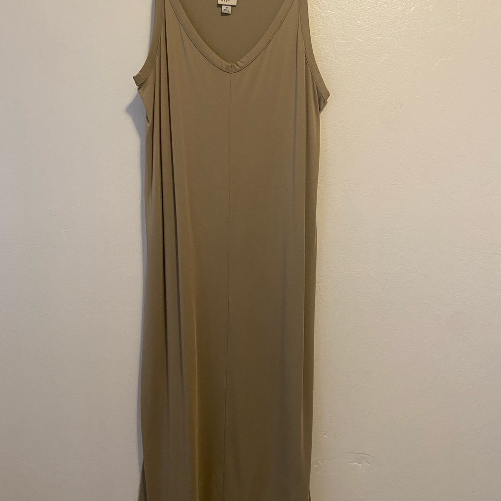 A new Day brand dusty green midi dress